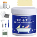 Tub and Tile Refinishing Kit with Tools - DIY Bathtub Paint