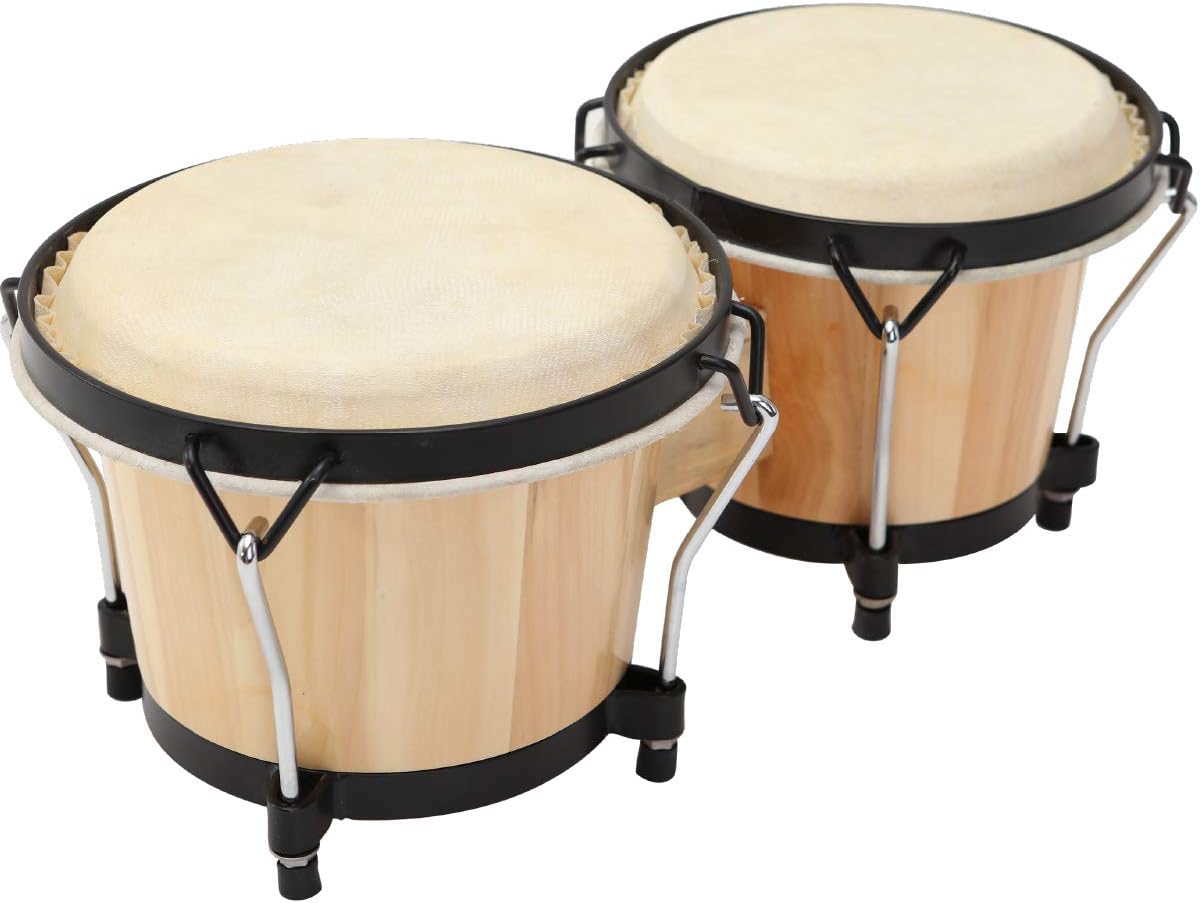 MUSICUBE Bongo Drum Set for Beginners and Professionals