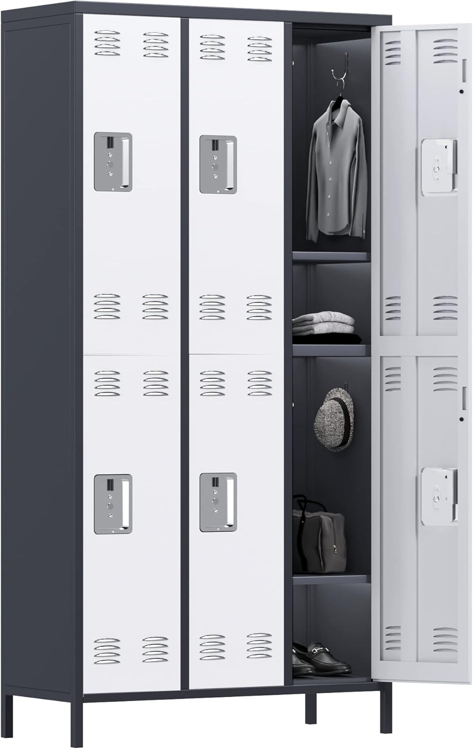 Aobabo Metal Storage Locker for Office Gym and Dormitory Use