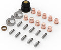 YESWELDER 24pcs IPT40 Plasma Cutting Torch Consumables Set - Reliable