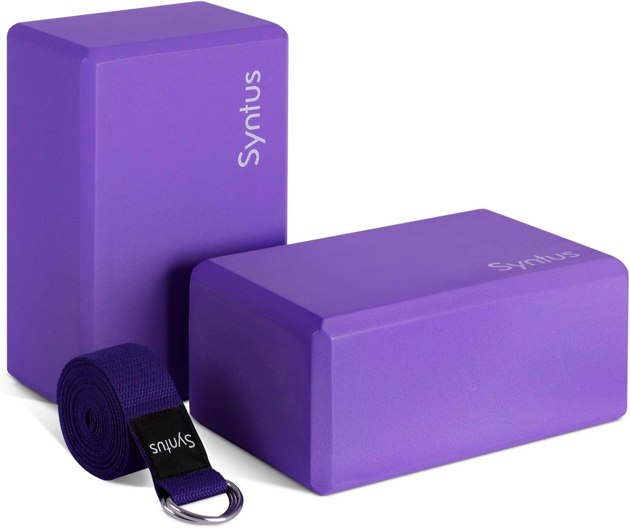 Syntus Yoga Block Set - Enhance Your Yoga Poses!