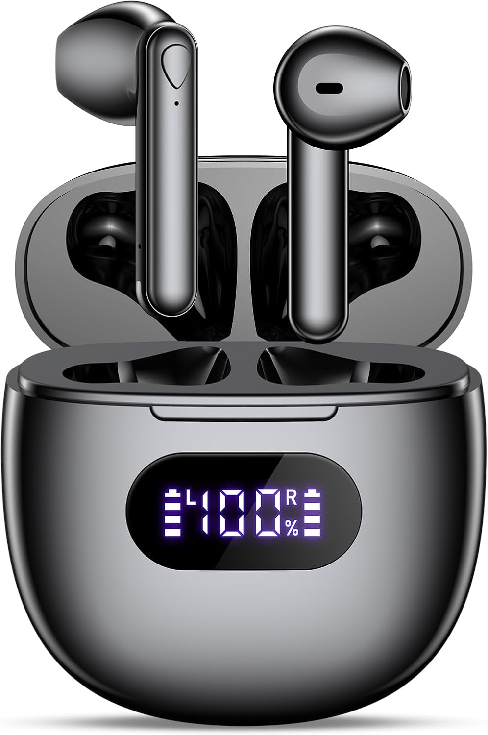 Wireless Earbuds V5.3 - 48H Battery Life, IPX7 Waterproof, HiFi Stereo Bass