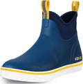 Men's Deck Boots Waterproof Neoprene Rubber Rain Boots - High Traction