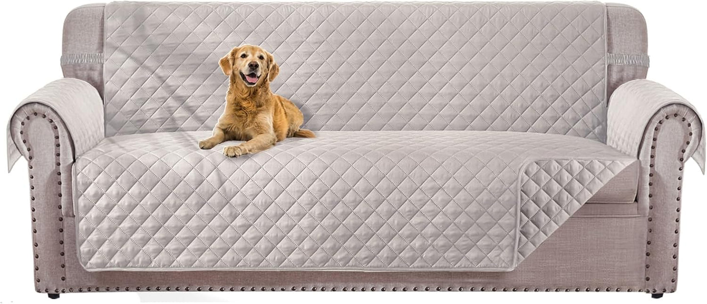 Reversible 3 Cushion Couch Cover for Dogs - Water Resistant Protector