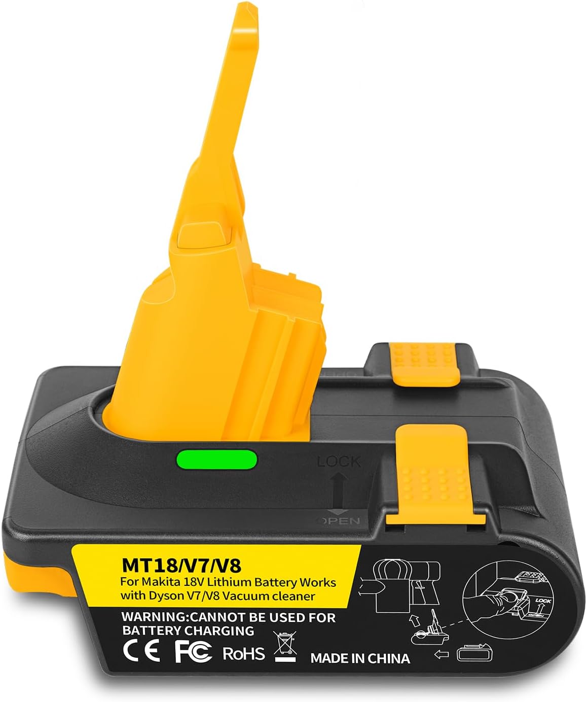 Dyson V7/V8 Air Adapter: Makita Battery Upgrade