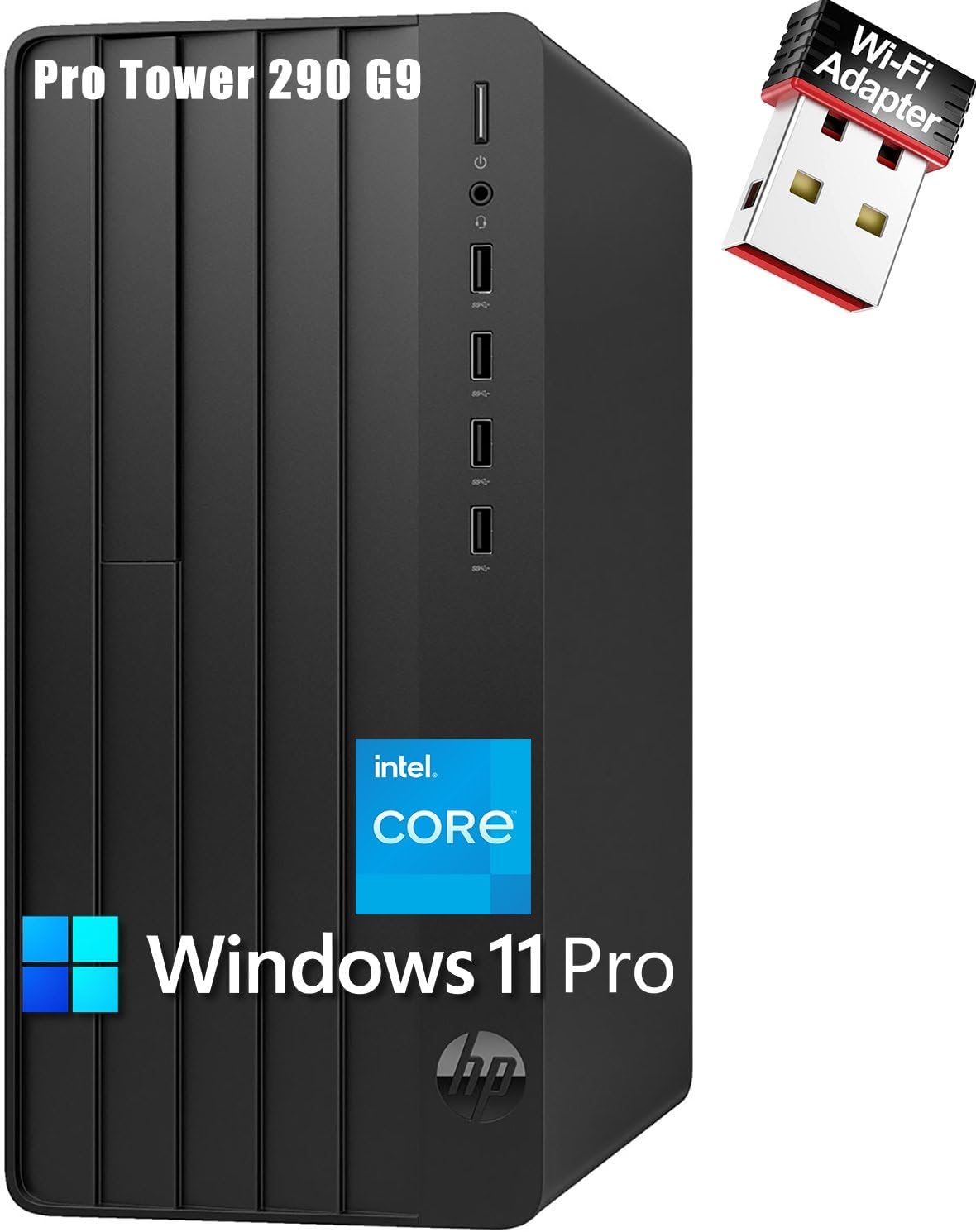 HP Desktop Computer Business Tower PC with 13th Gen Intel Power