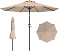 9 FT Patio Umbrella for Outdoor with Crank and Tilt - Stable Shade