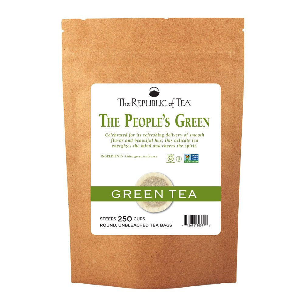 The People's Green Tea Bulk - Premium Smooth China Green Tea