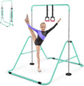 Folding Gymnastics Bar for Kids - Adjustable Home Training Bar