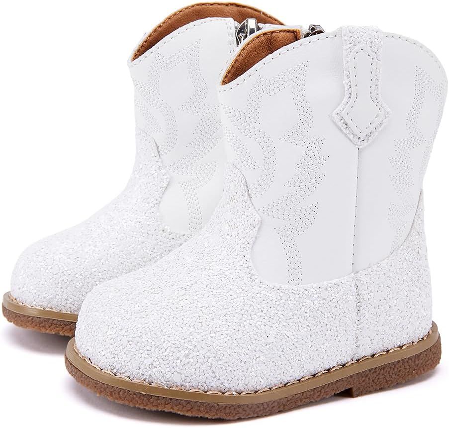 BMCiTYBM Baby Cowboy Cowgirl Boots for Infants 6-24 Months