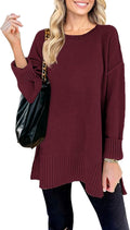 Oversized Pullover Sweater Tunic - Cozy Everyday Layer