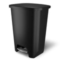 Glad Premium 20 Gallon Trash Can - Matte Black Step Pedal