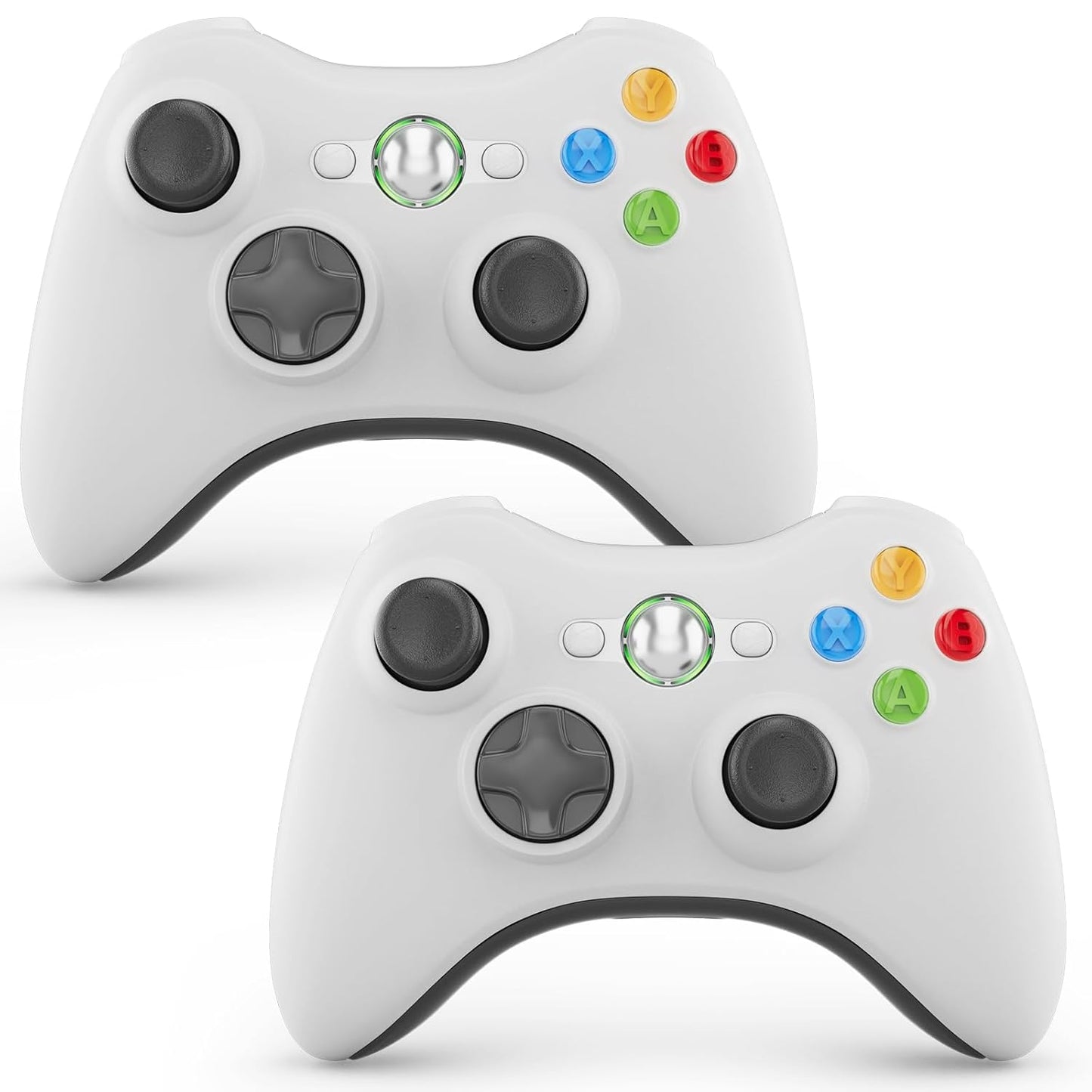 ISHAKO Wireless Controller 2-Pack for Xbox 360 and PC Gaming