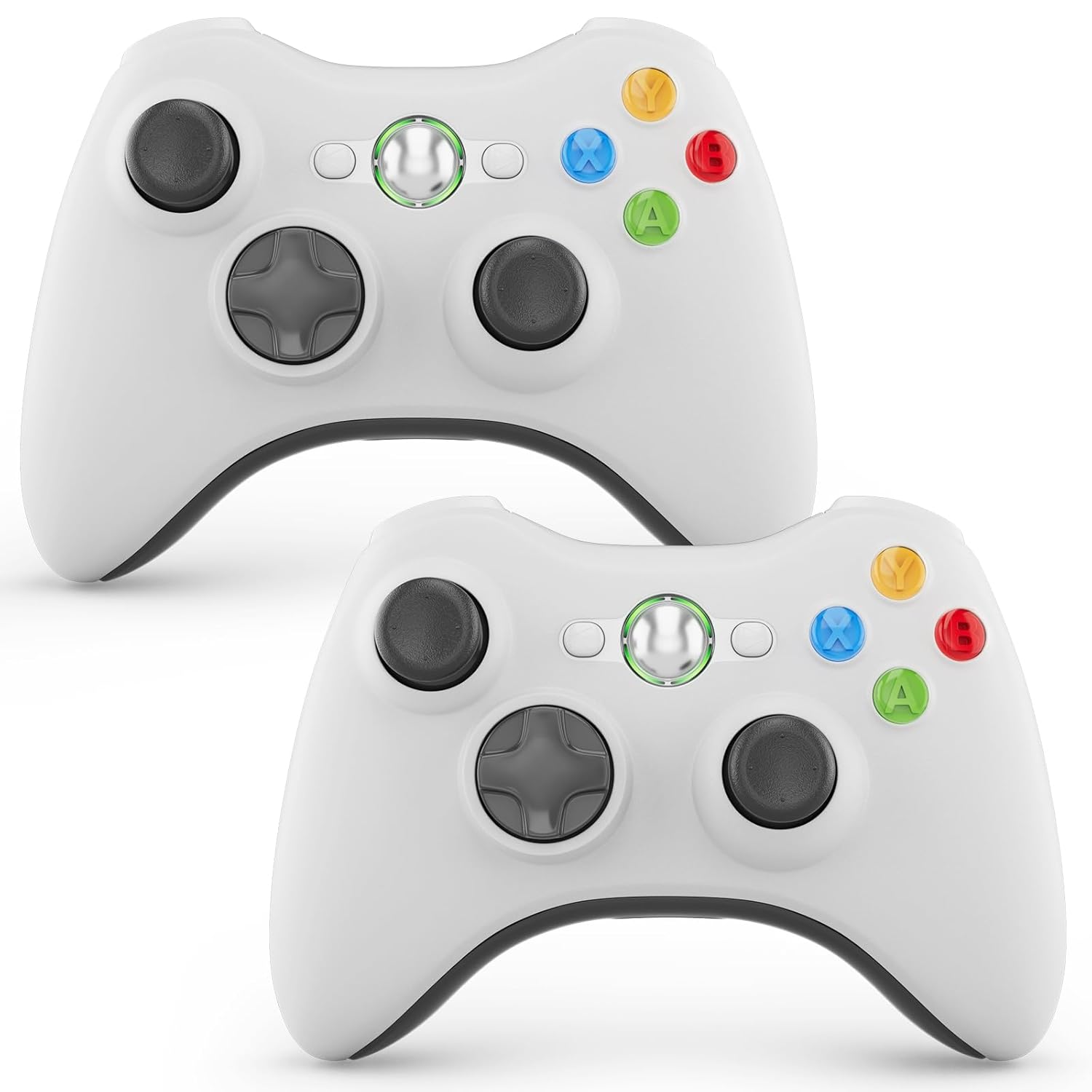 ISHAKO Wireless Controller 2-Pack for Xbox 360 and PC Gaming
