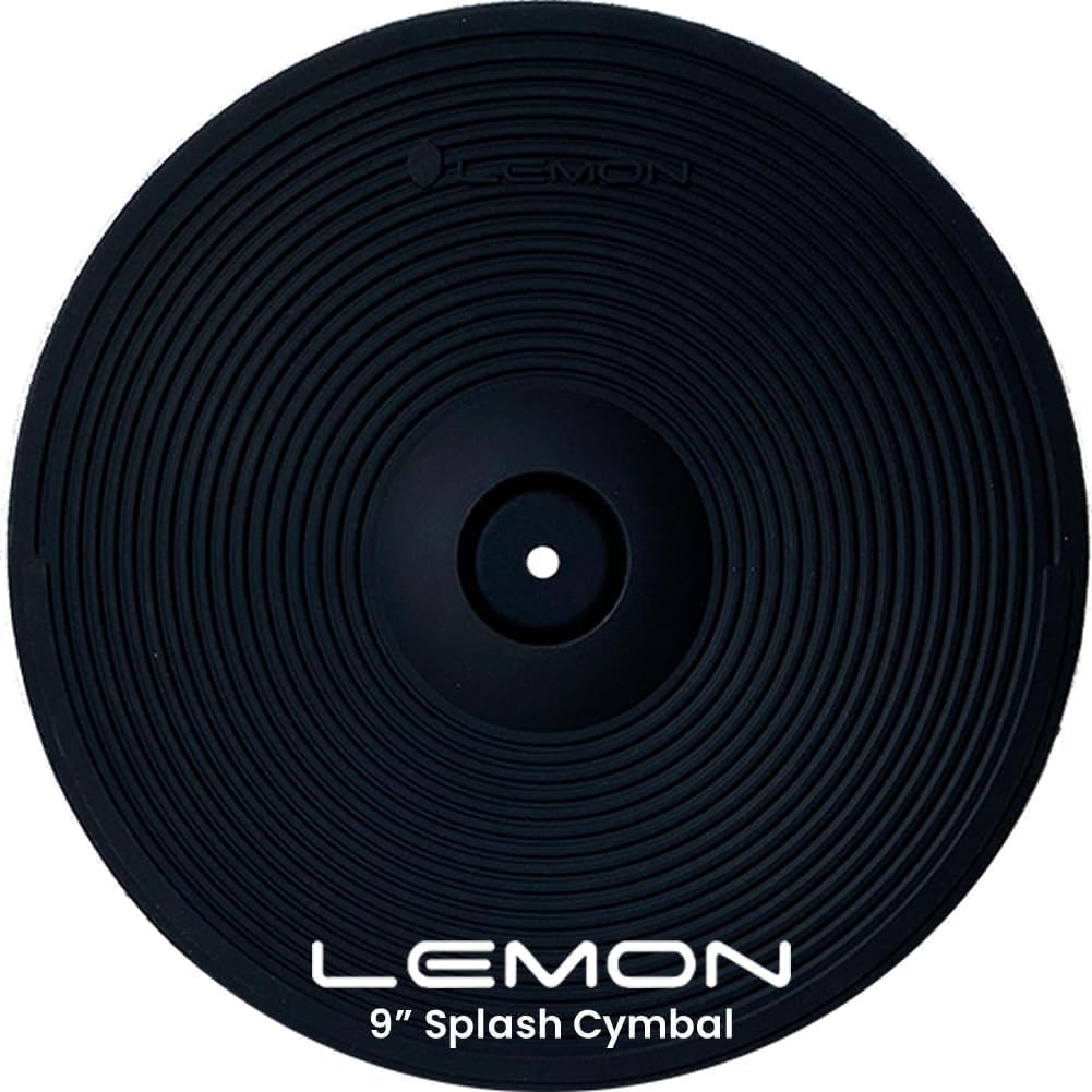 Lemon Electronic Cymbal 9 Inch Splash for Dynamic Drumming