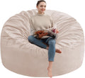 4FT Bean Bag Chair Large Memory Foam Beanbag Sofa - Fluffy Comfort