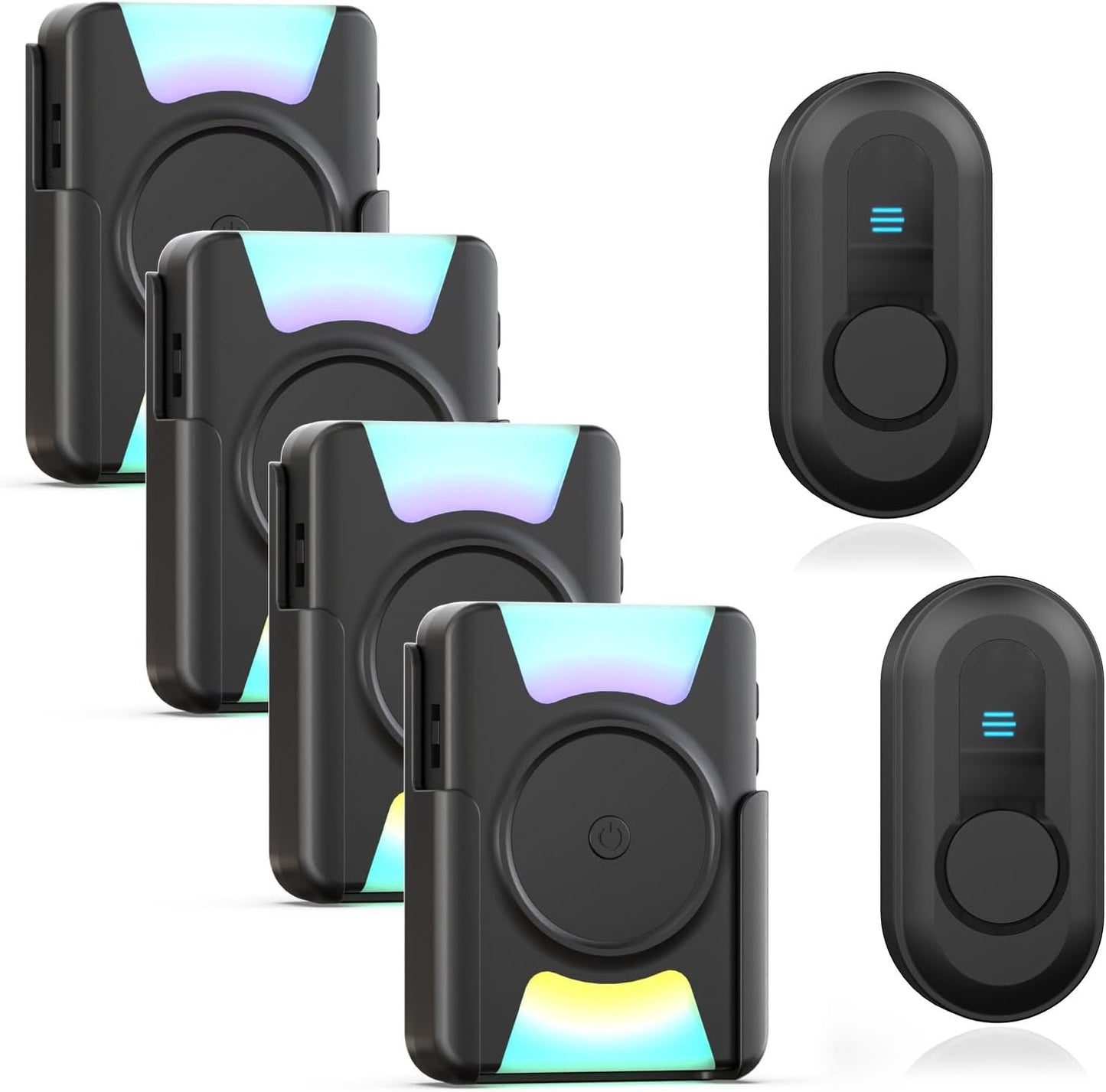 Wireless Waterproof Doorbell - Mute Vibration & Flash