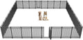 Dog Fence Outdoor for Yard Indoor Playpen 40in Height 32 Panels
