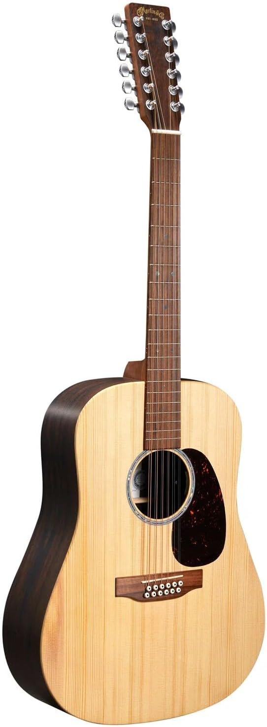 Martin D-X2E 12-string Guitar - Rich Brazilian Rosewood Tone
