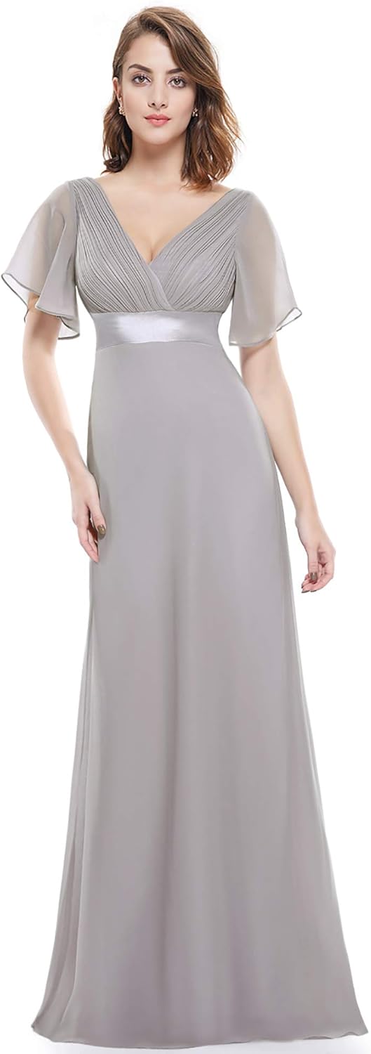 Elegant Floor Length Chiffon Bridesmaid Dress for All Occasions