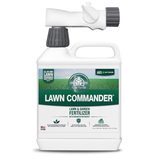 Turf Titan Lawn Commander Fertilizer for Green Grass Growth
