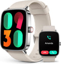 SOUYIE Smartwatch: AI Voice, 24/7 Heart Rate, Stress/Sleep Tracker