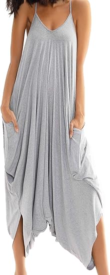 Double Chic Women's Jumpsuit with Pockets for Casual Style