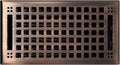 Madelyn Carter Contemporary Vent Cover 6 x 14 in - Solid Steel