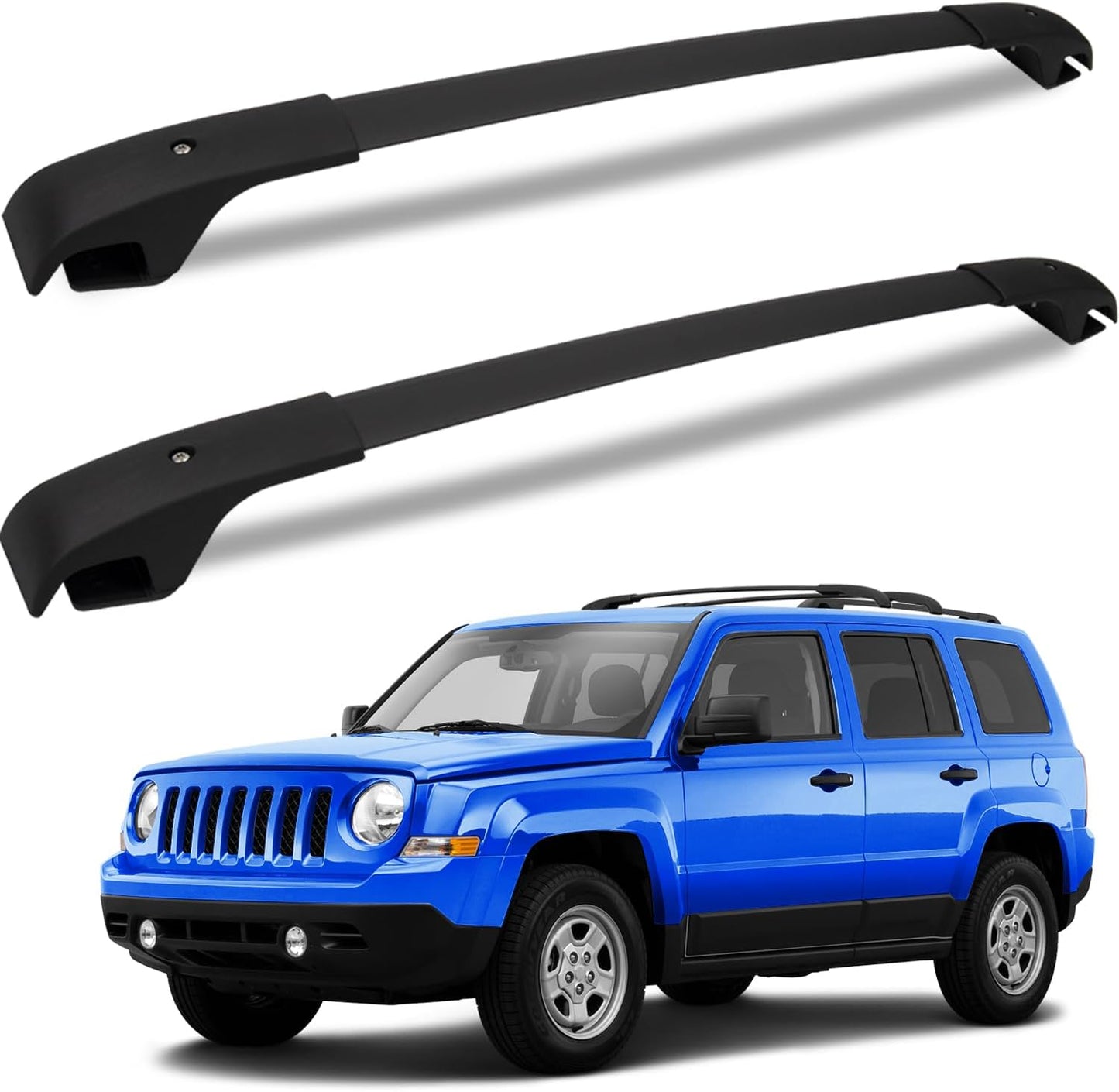 FengYu Roof Rack Cross Bars for Jeep Patriot 2007-2017