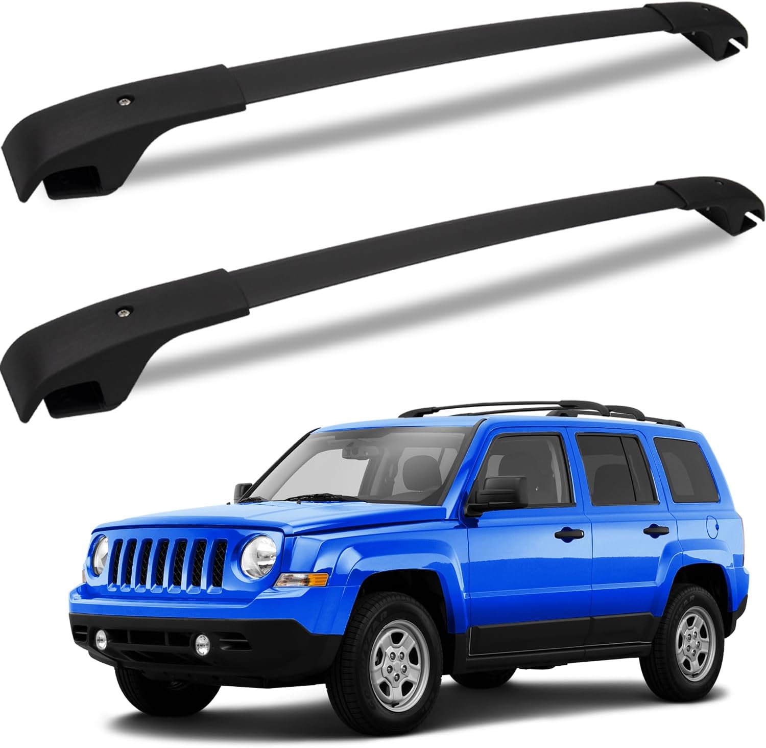 FengYu Roof Rack Cross Bars for Jeep Patriot 2007-2017