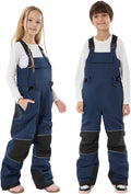 Kids Snow Bibs Ski Snowboard Pants for Boys Girls - Warm Waterproof