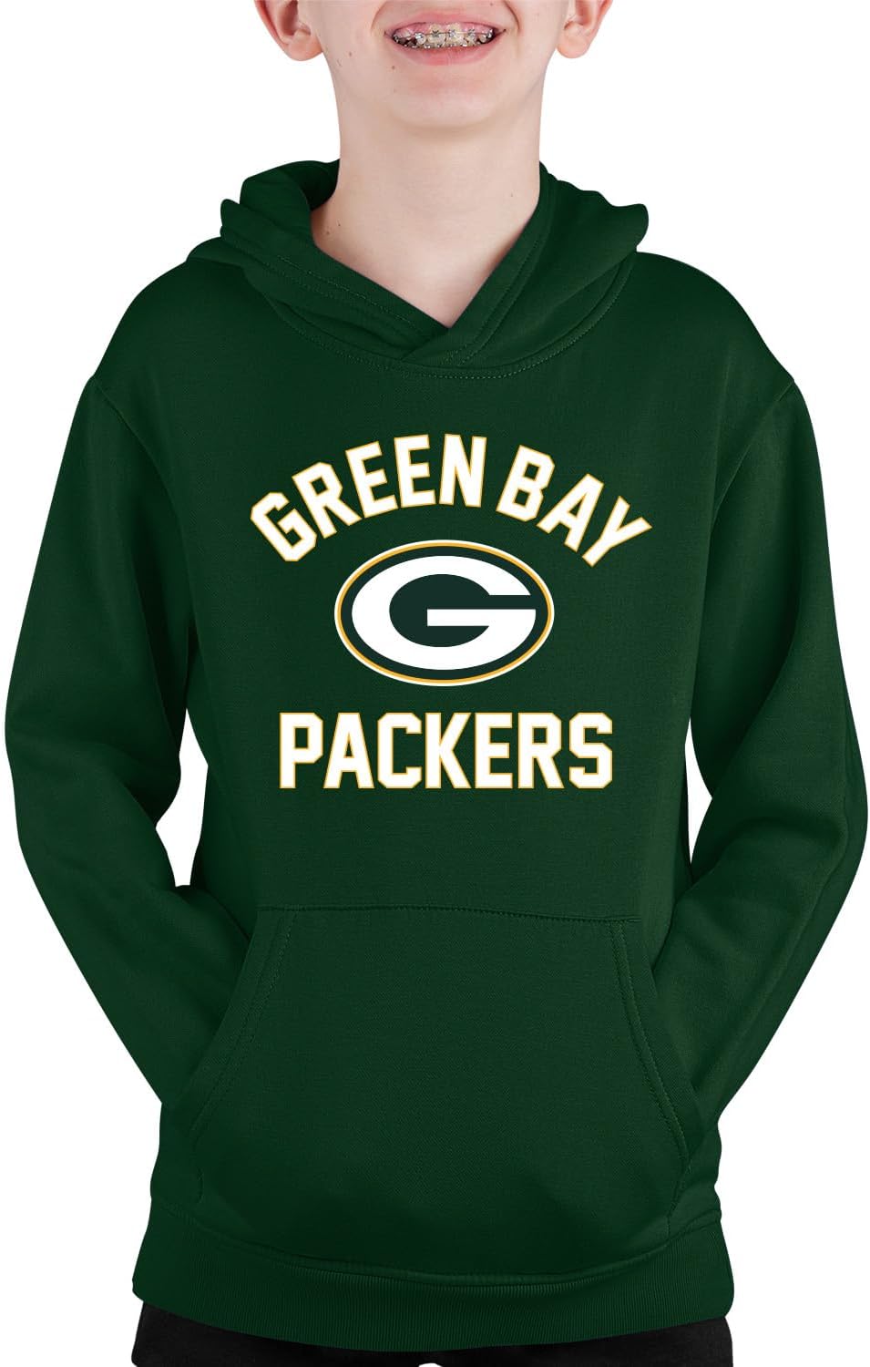 Youth Gameday Hooded Sweatshirt for Green Bay Packers Fans