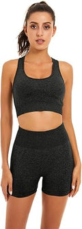 Toplook Women Seamless Yoga Workout Set for Ultimate Comfort