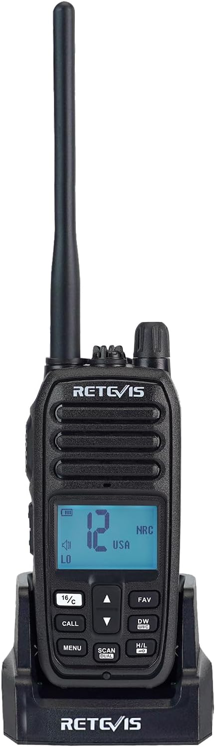 Retevis RM21 Handheld Marine Radio: Waterproof Floating Radio