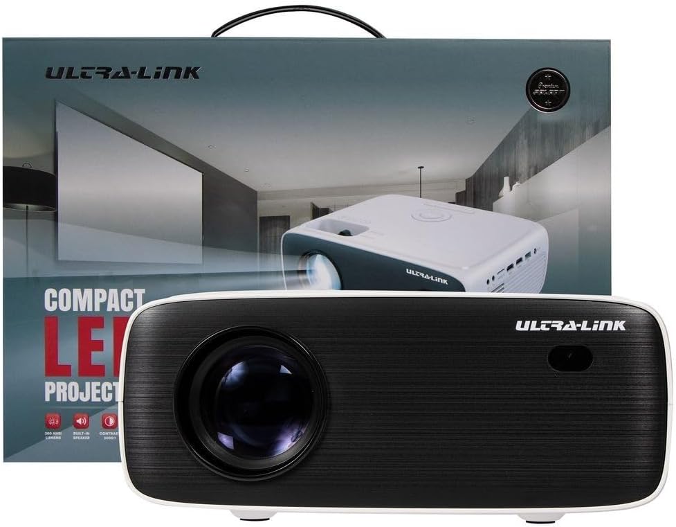 Ultra-Link Compact LED Projector for Impressive Visuals