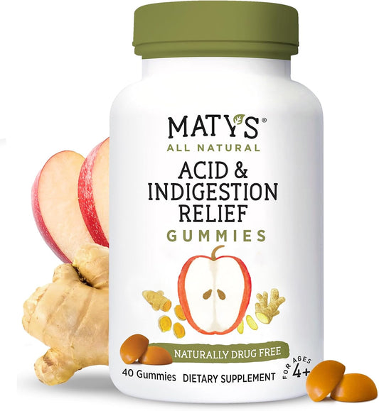 Matys Acid Relief Gummies - Natural Heartburn Aid