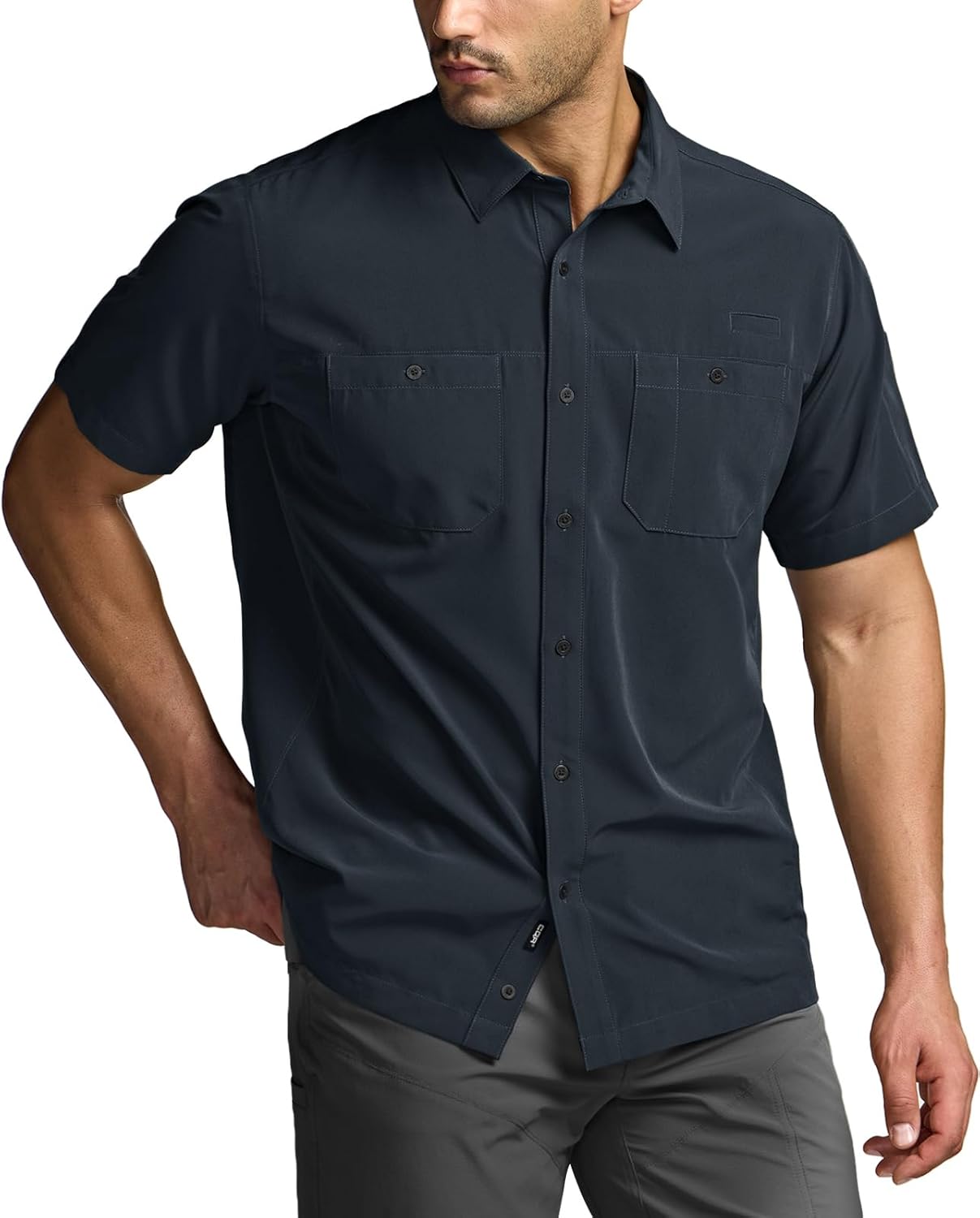 CQR Men's Short Sleeve Tactical Shirts for Outdoor Activities