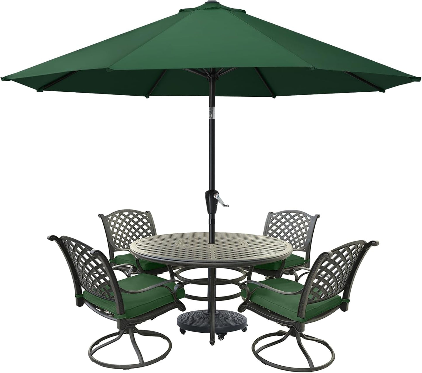 MASTERCANOPY 9ft Patio Umbrella for Outdoor Market Table