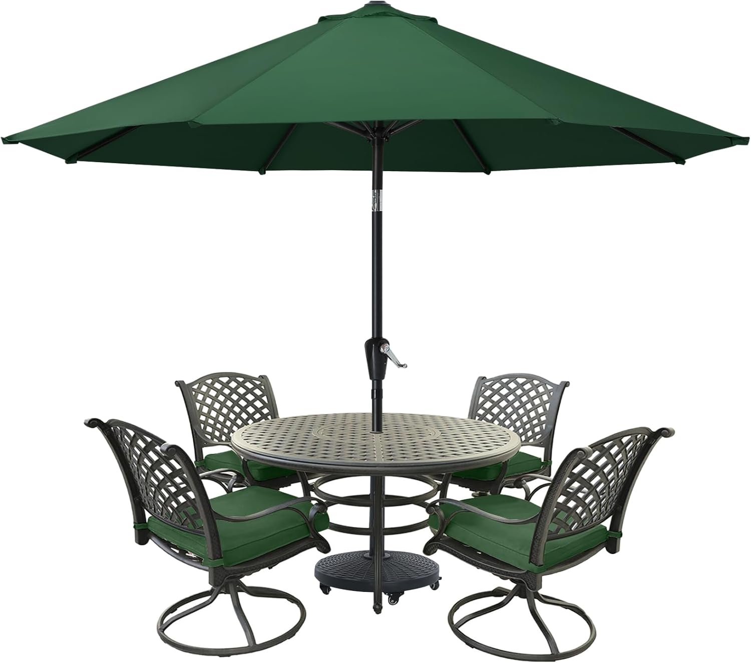 MASTERCANOPY 9ft Patio Umbrella for Outdoor Market Table