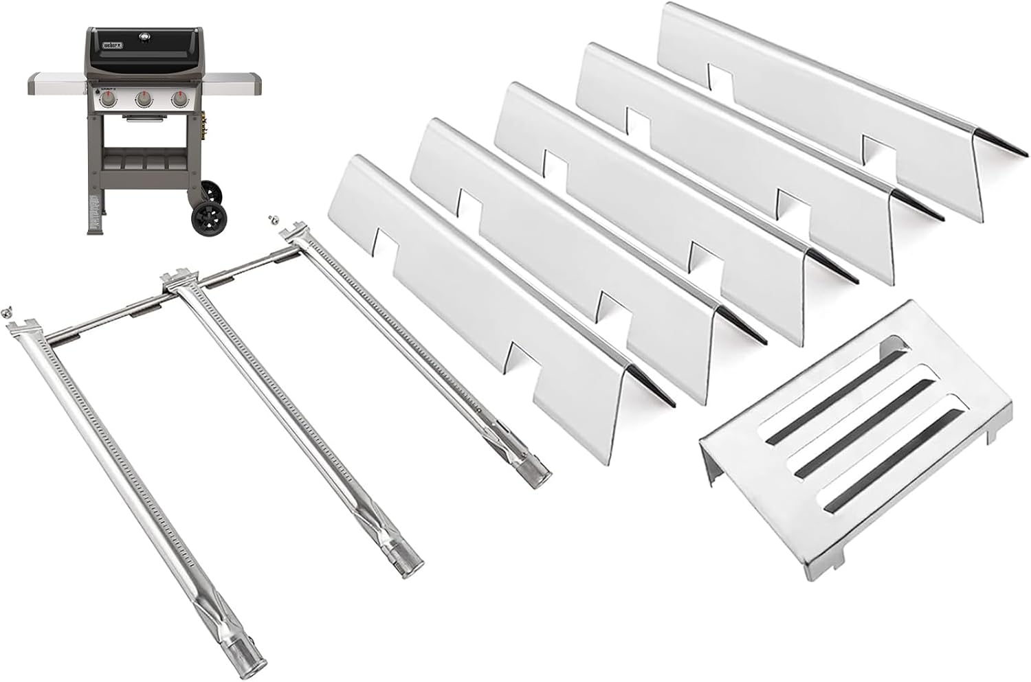 Grill Parts for Weber Spirit 2 GS4 E310 E320 Replacement Kit