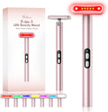 7 Colors LED Facial Light Therapy Wand for Rejuvenation