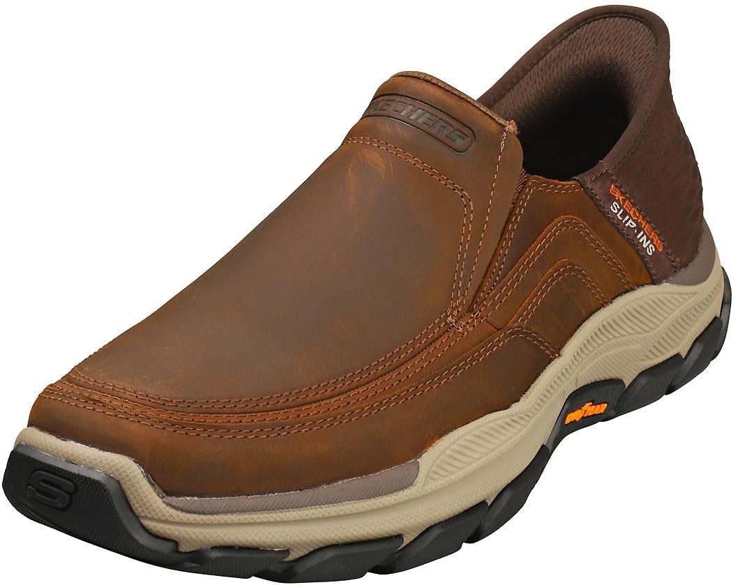 Skechers USA Men's Respected Elgin Slip-On Shoes for Comfort