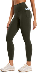 Butterluxe Workout Leggings Pockets 25ft - High Rise Yoga Leggings