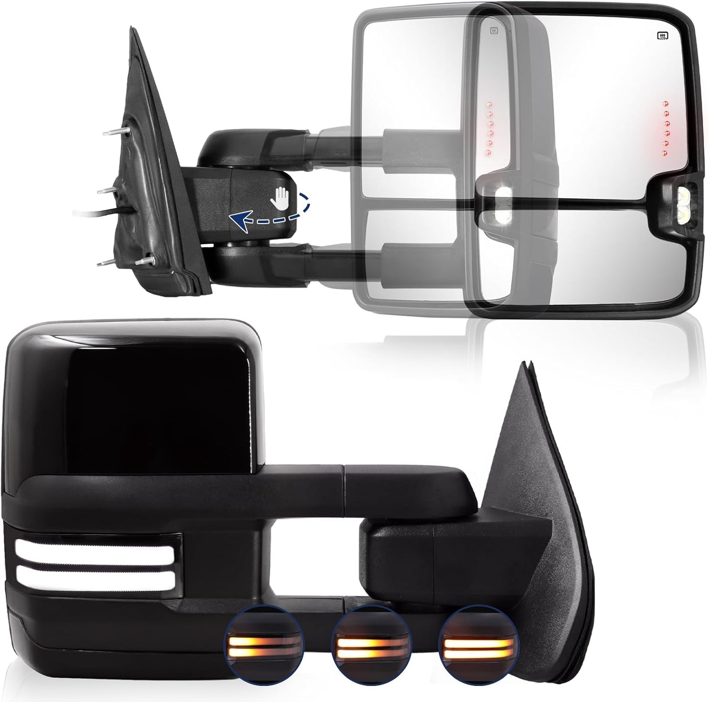 Switchback Towing Mirror for 2014-2018 Chevy Silverado & GMC