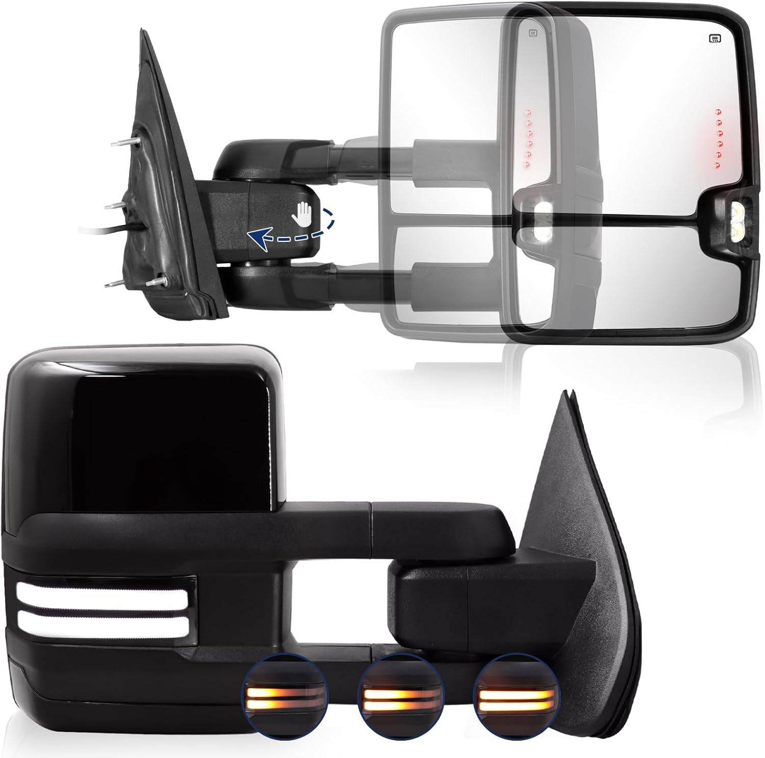 Switchback Towing Mirror for 2014-2018 Chevy Silverado & GMC