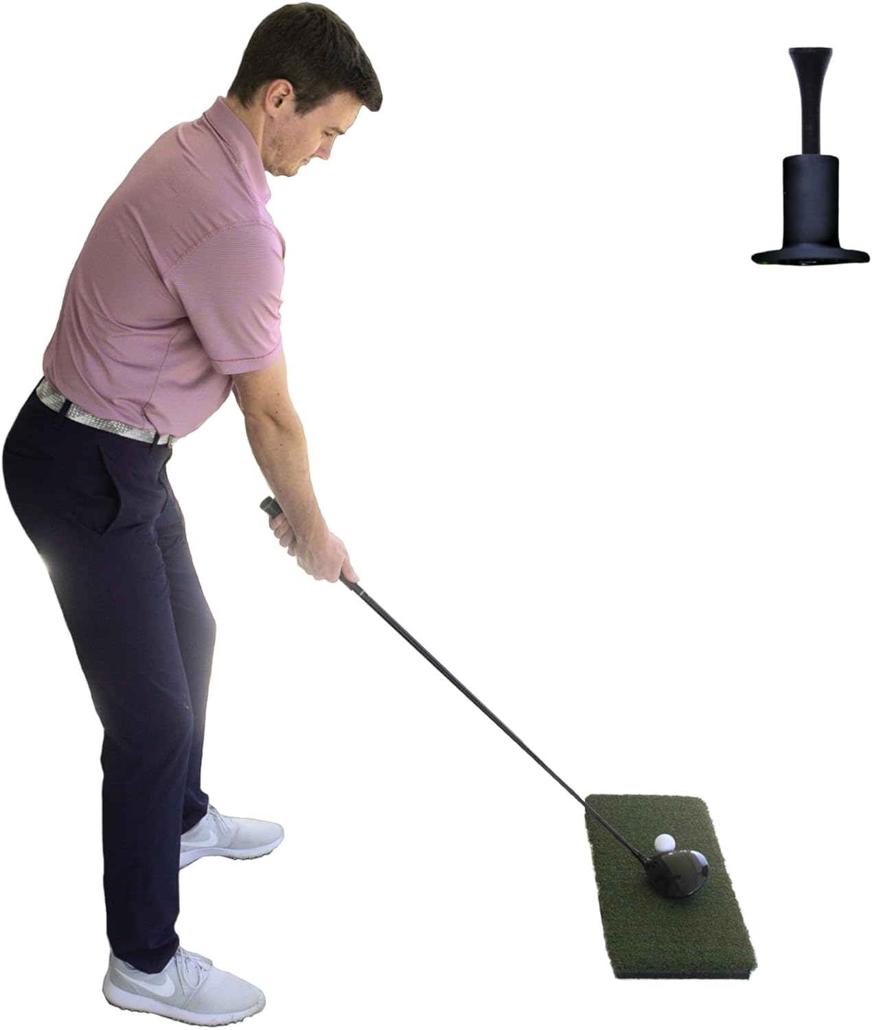 Real Feel 10X24 Hitting Mat | Heavy Duty | Swing Down & Through