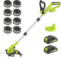Electric String Trimmer Cordless 20V 12in - 2-in-1 Trimmer and Edger
