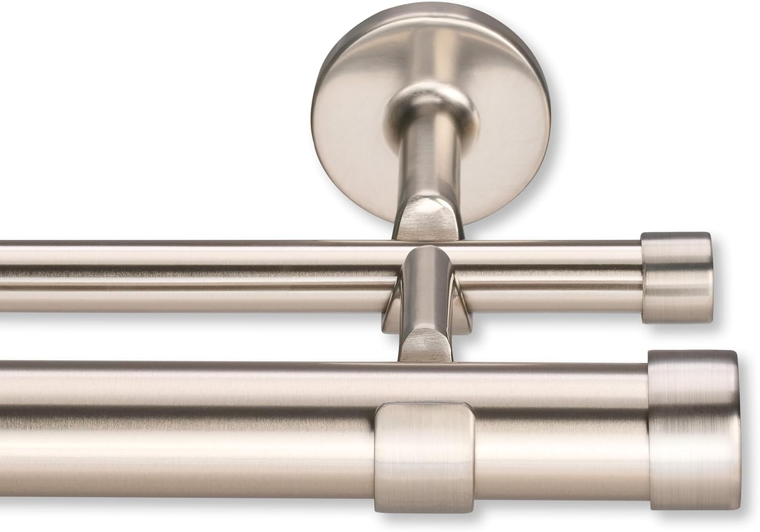 Cambria Designer Series Premium Double Curtain Rod for Luxury Windows