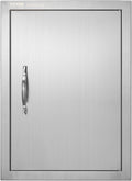 Outdoor BBQ Access Door 16W x 22H in - Flush Stainless Steel