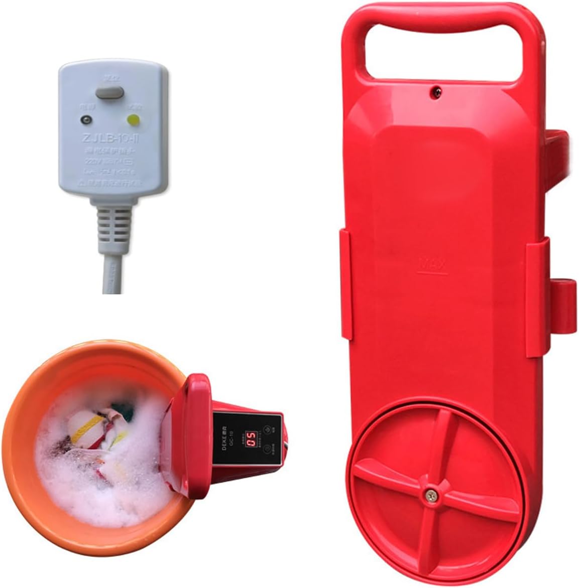 Compact Semi-Automatic Mini Washer - Laundry Ease!